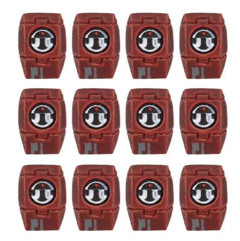 Farsight Enclave Fire Warriors Shoulder Pads