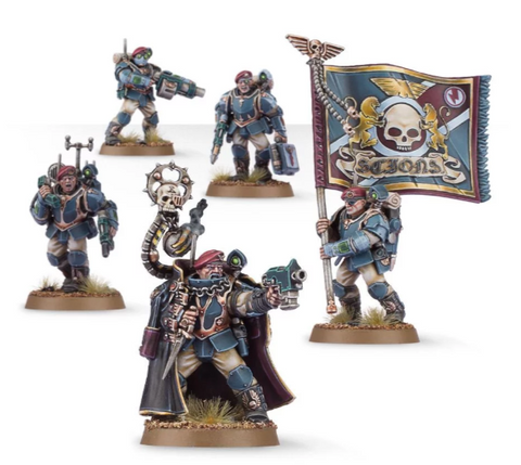 Militarum Tempestus Scions Command Squad