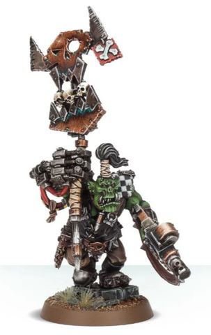 Ork Nob With Waaagh! Banner