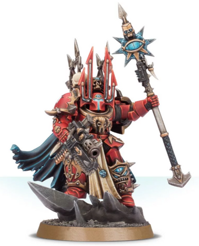 CHAOS SPACE MARINES Lord in Terminator Armour