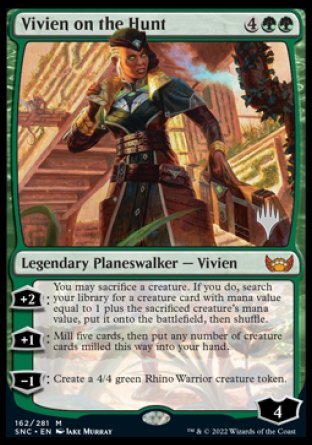 Vivien on the Hunt (Promo Pack) [Streets of New Capenna Promos]