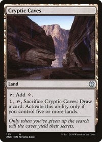 Cryptic Caves [Zendikar Rising Commander]