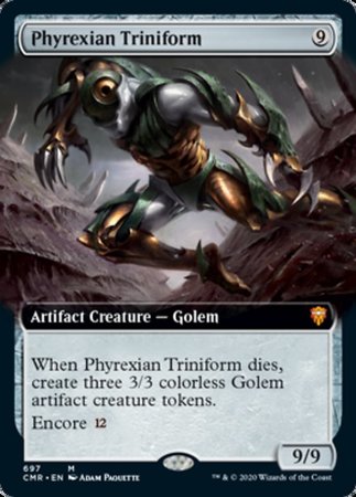 Phyrexian Triniform (Extended Art) [Commander Legends]