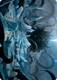 Icebreaker Kraken Art Card (Gold-Stamped Signature) [Kaldheim: Art Series]
