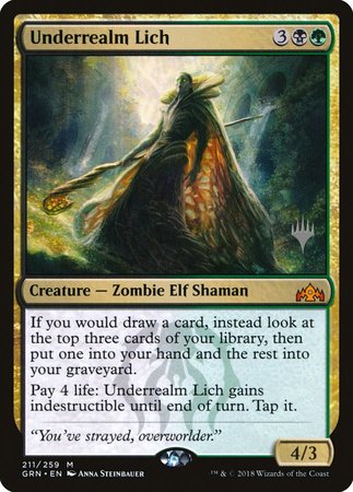 Underrealm Lich [Guilds of Ravnica Promos]