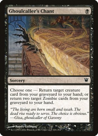Ghoulcaller's Chant [Innistrad]