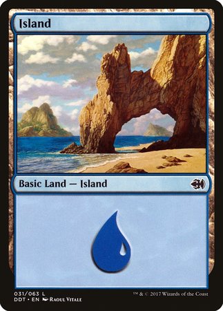 Island (31) [Duel Decks: Merfolk vs. Goblins]