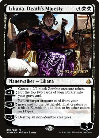 Liliana, Death's Majesty [Amonkhet Promos]