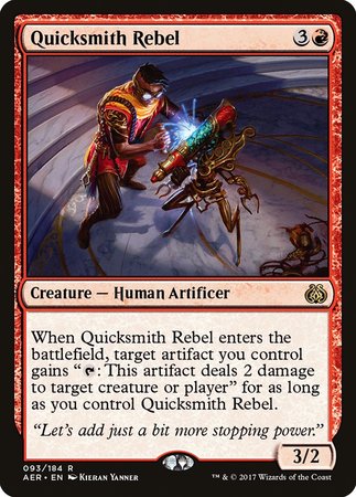 Quicksmith Rebel [Aether Revolt]