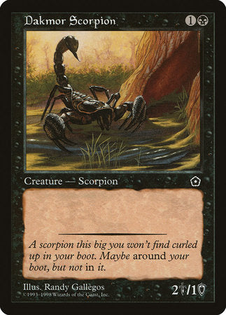 Dakmor Scorpion [Portal Second Age]