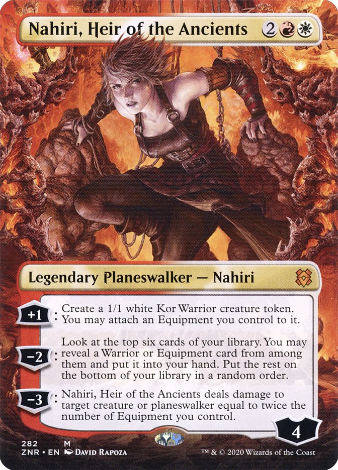 Nahiri, Heir of the Ancients (Borderless) [Zendikar Rising]