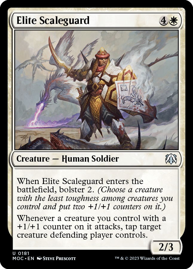 Elite Scaleguard [March of the Machine Commander]