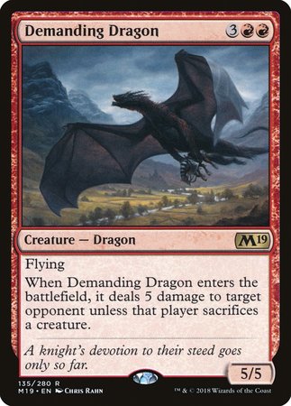 Demanding Dragon [Core Set 2019]