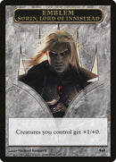Emblem - Sorin, Lord of Innistrad [Dark Ascension Tokens]