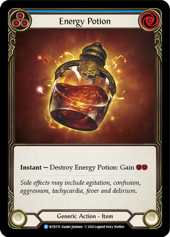 Energy Potion [WTR170] Unlimited Edition Rainbow Foil
