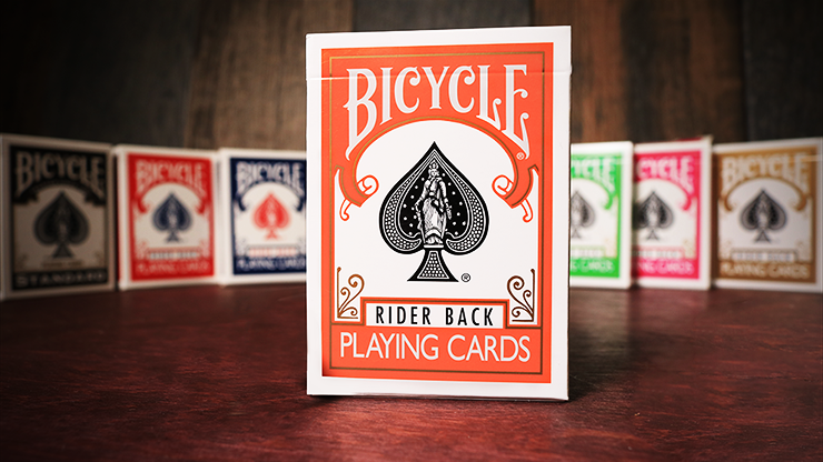Bicycle Standard Playing Cards - Orange