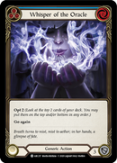 Whisper of the Oracle (Blue) [U-ARC217] (Arcane Rising Unlimited)  Unlimited Rainbow Foil