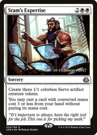Sram's Expertise [Aether Revolt Promos]