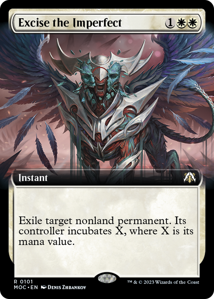 Excise the Imperfect (Extended Art) [March of the Machine Commander]