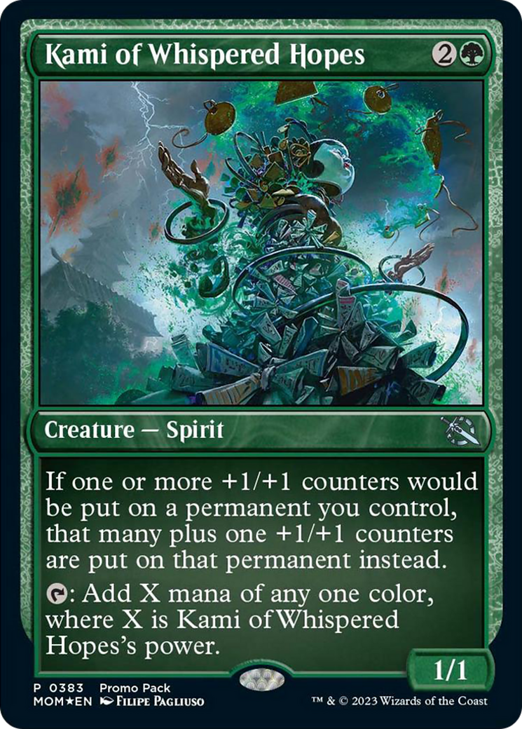 Kami of Whispered Hopes (Promo Pack) [March of the Machine Promos]