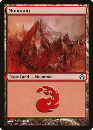 Mountain (107) [Duels of the Planeswalkers]