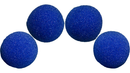 2 inch Super Soft Sponge Ball (Blue) Pack of 4