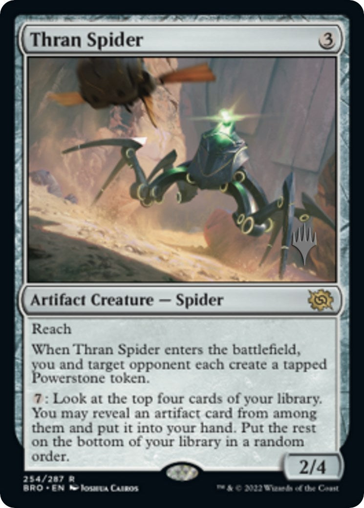 Thran Spider (Promo Pack) [The Brothers' War Promos]