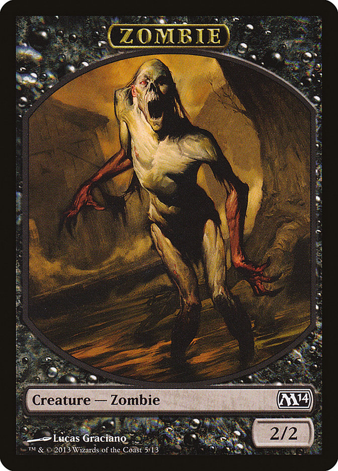 Zombie [Magic 2014 Tokens]