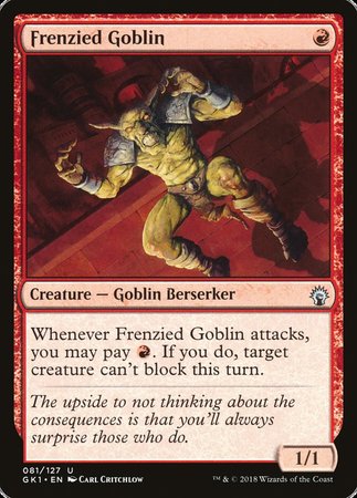 Frenzied Goblin [GRN Guild Kit]