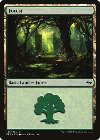 Forest (185) [Fate Reforged]