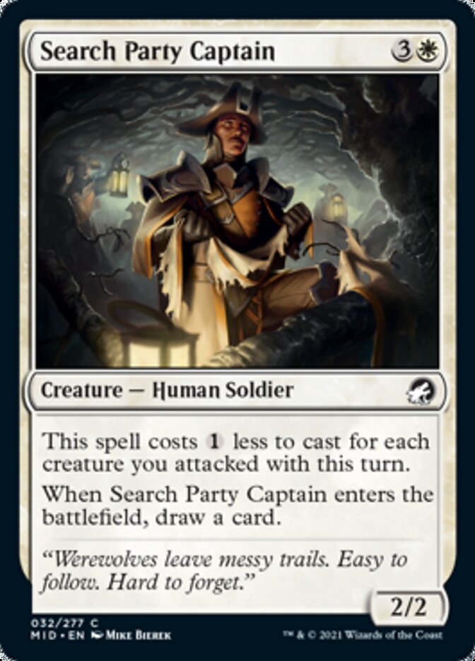 Search Party Captain [Innistrad: Midnight Hunt]