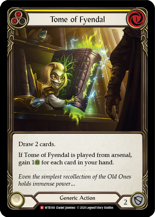 Tome of Fyendal [WTR160] Unlimited Edition Rainbow Foil