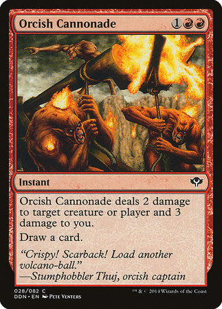 Orcish Cannonade [Duel Decks: Speed vs. Cunning]