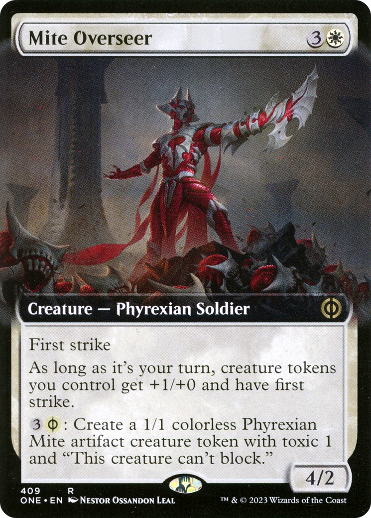 Mite Overseer (Extended Art) [Phyrexia: All Will Be One]