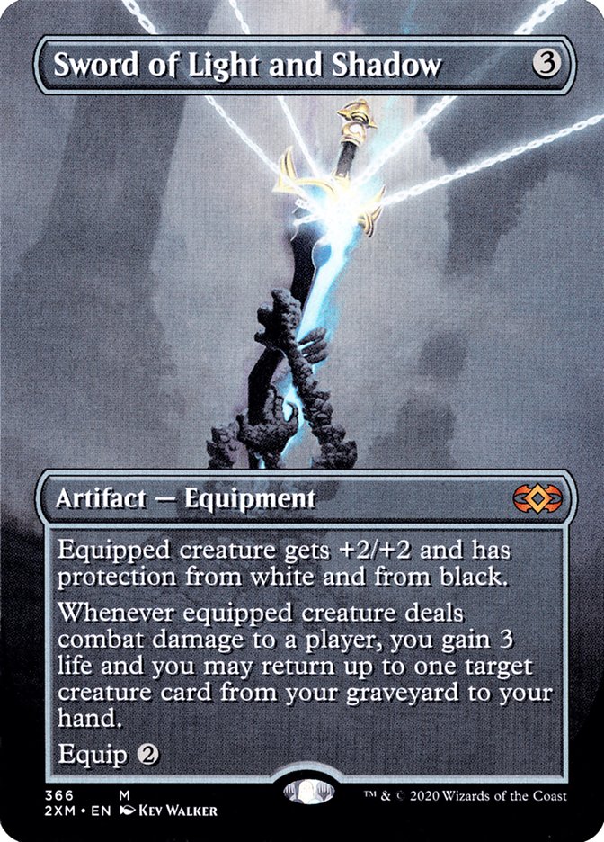 Sword of Light and Shadow (Borderless) [Double Masters]
