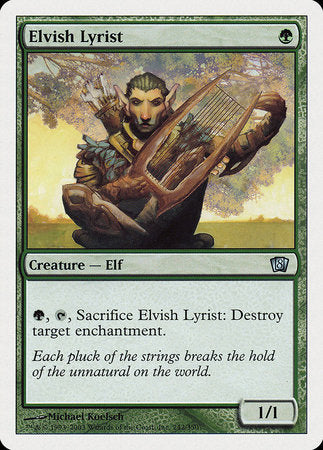Elvish Lyrist [Eighth Edition]