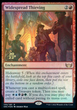 Widespread Thieving [Streets of New Capenna Prerelease Promos]