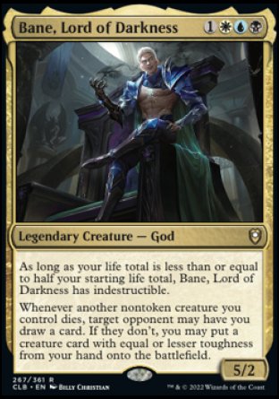 Bane, Lord of Darkness [Commander Legends: Battle for Baldur's Gate]