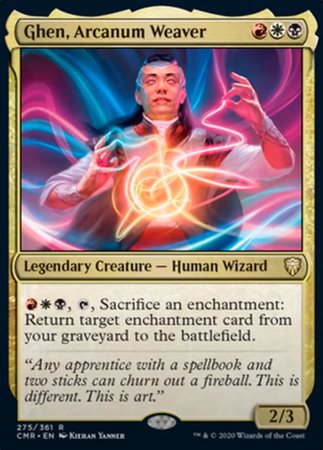 Ghen, Arcanum Weaver [Commander Legends]