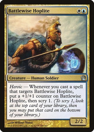 Battlewise Hoplite [Theros]