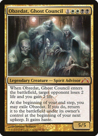 Obzedat, Ghost Council [Gatecrash]