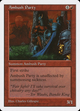 Ambush Party [Fifth Edition]