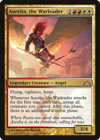 Aurelia, the Warleader [Gatecrash]