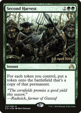 Second Harvest [Shadows over Innistrad Promos]