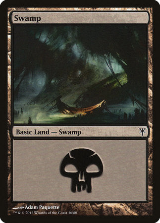 Swamp (36) [Duel Decks: Sorin vs. Tibalt]