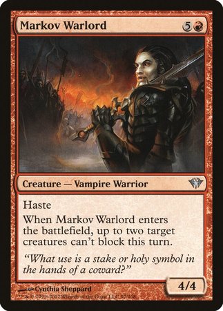 Markov Warlord [Dark Ascension]