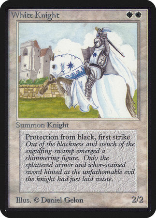 White Knight [Limited Edition Alpha]