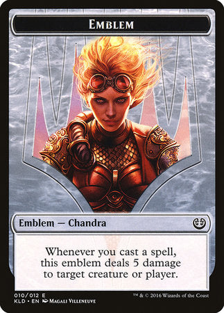 Emblem - Chandra, Torch of Defiance [Kaladesh Tokens]