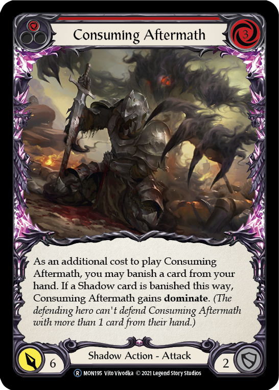 Consuming Aftermath (Red) [U-MON195] Unlimited Edition Normal