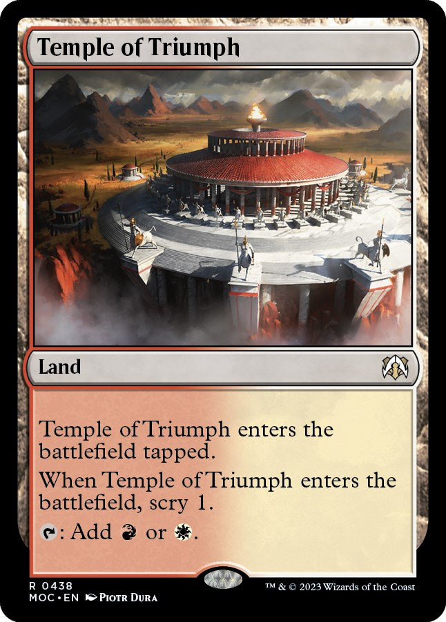 Temple of Triumph [March of the Machine Commander]